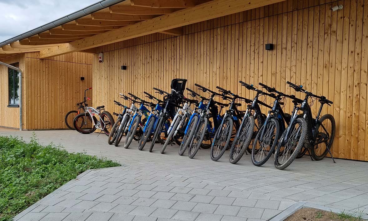 Foto des Fahrradverleih Sunshine Bikes in Steinberg am See